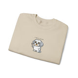 Cute Shih Tzu Crewneck Sweatshirt - Small Cute Dog Graphic Pullover