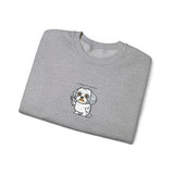Cute Shih Tzu Crewneck Sweatshirt - Small Cute Dog Graphic Pullover