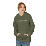 Jesus Is King Hoodie — Floral Faith Pullover